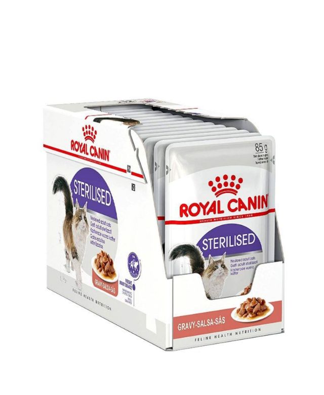 Royal Canin Cat Sterilised Gravy 12x85G