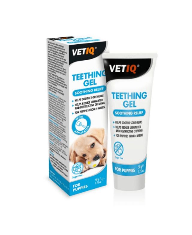 VetIQ Puppy Teething Gel 50G