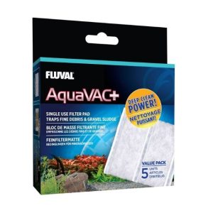 Fluval Aquavac Fine Filter Pads 5 Pack