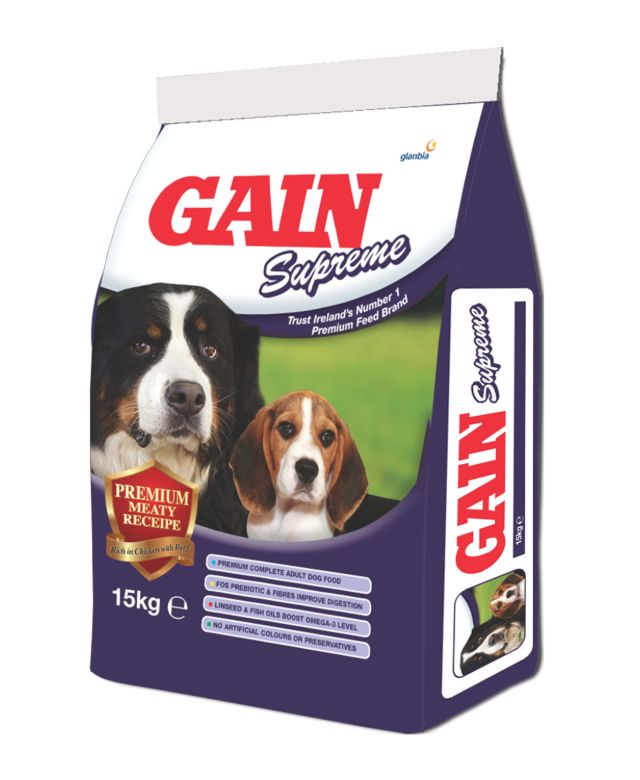 Gain Supreme Dry Dog Food 15kg