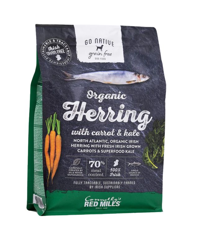 Go Native Herring with Carrot and Kale Grain Free Dry Dog Food