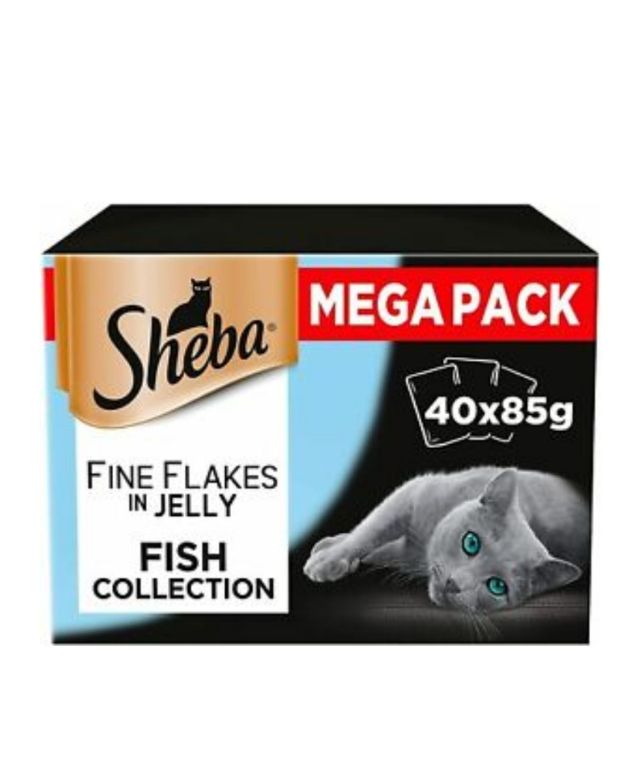 Sheba Fish Selection In Jelly – 40pk