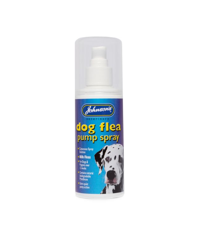 Johnsons Dog Flea Pump Spray 100ml