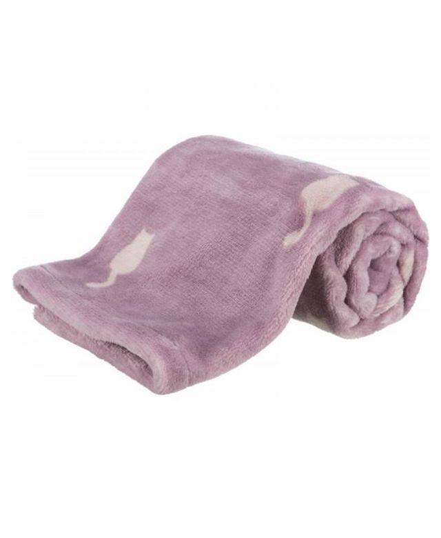 Lilly Plush Blanket Berry 70x50cm