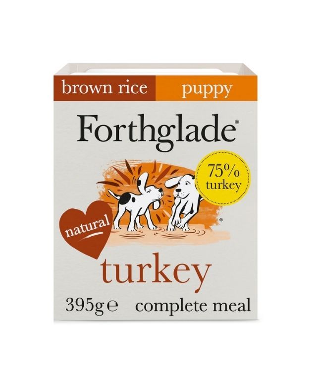 Forthglade Complete Puppy Turkey/Rice 395g