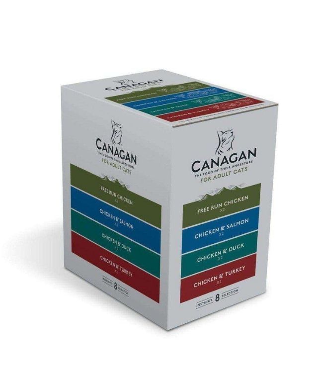Canagan Cat Pouch – Multipack 8x85g