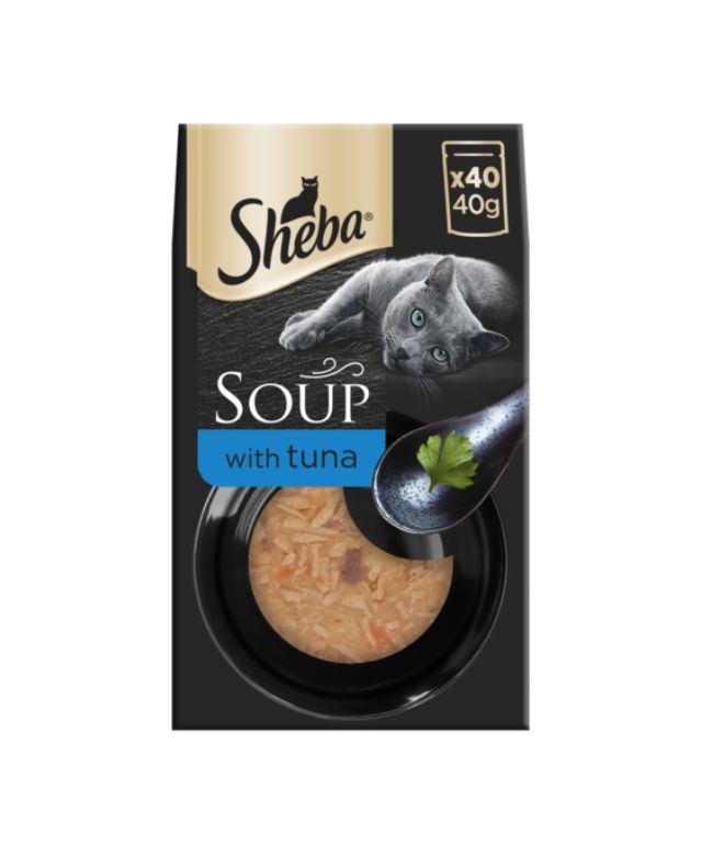 Sheba Soup With Tuna 4x40g