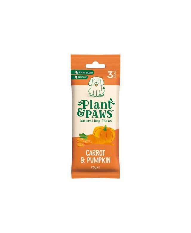 Plant & Paws Carrot/Pumpkin Dental Sticks 75g