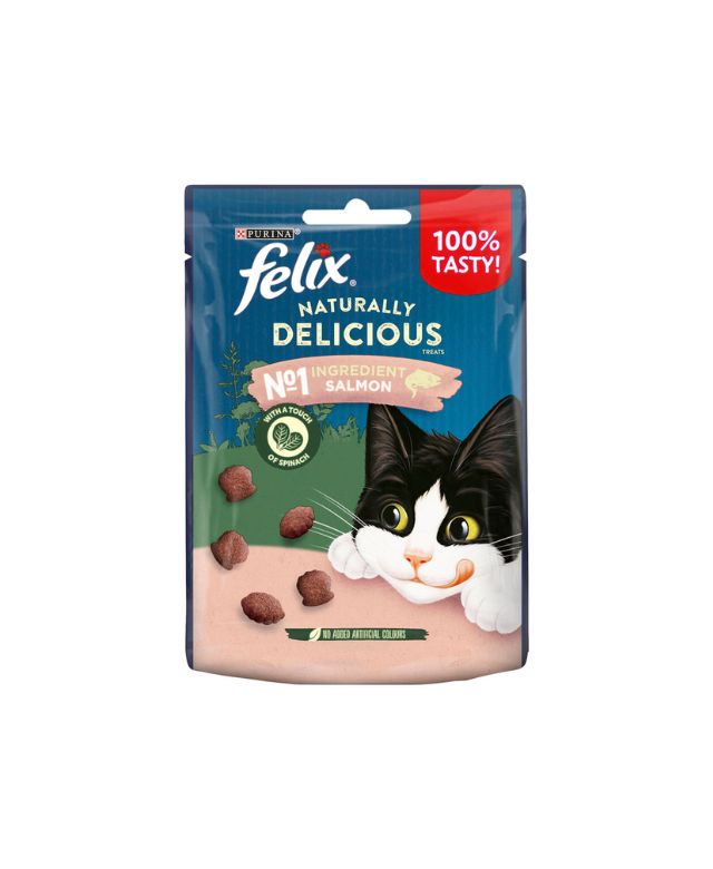 Felix Naturally Delicious Salmon Snack 50g