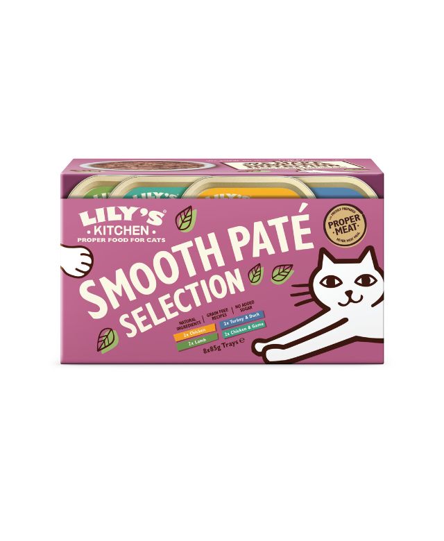 Lily s Kitchen Smooth Pat Selection Multipack for Cats 8x85g