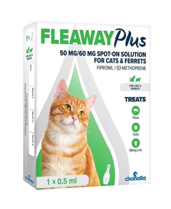 Fleaway Cat Spot On 1 pipette - 5099299224940