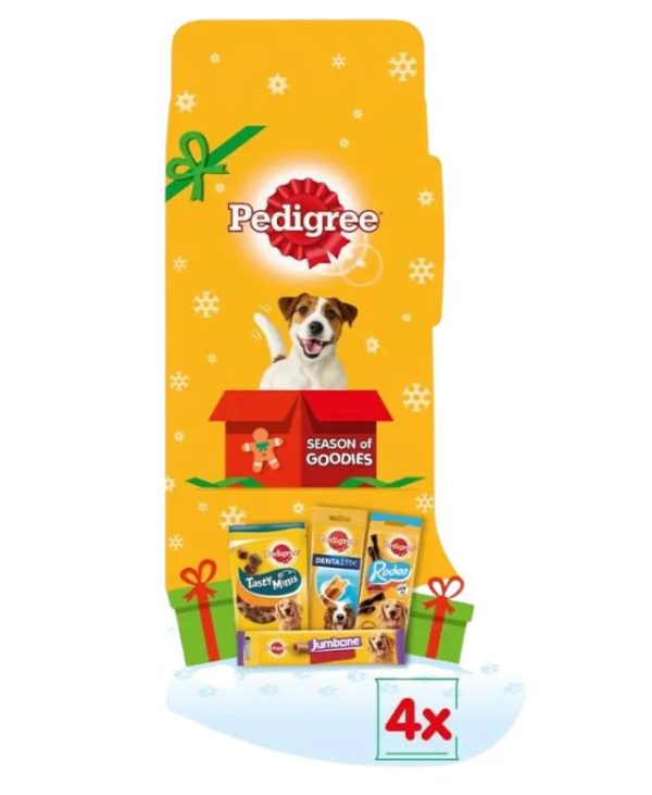 Pedigree Christmas Stocking Gift Adult Dog Treats