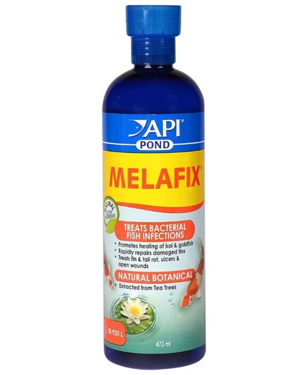 API Pond Melafix Bacterial Infection Remedy Natural Botanical - 473ml- 317163421765