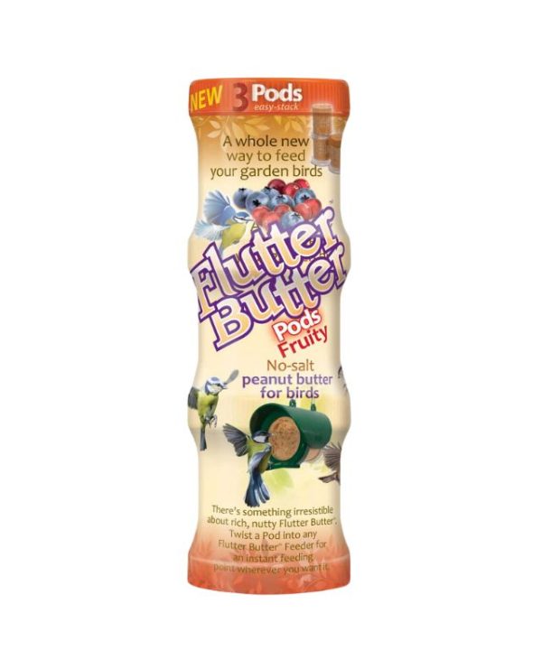 Flutter Butter Pods Fruity - 3 Pack - 5030500091692