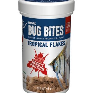 Fluval Bug Bites Tropical Flakes Fish Food - 45g - 015561173315