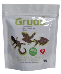 Hexafly Wild Bird Food Dried Grubs - 100g - 5392000188501