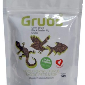 Hexafly Wild Bird Food Dried Grubs - 100g - 5392000188501