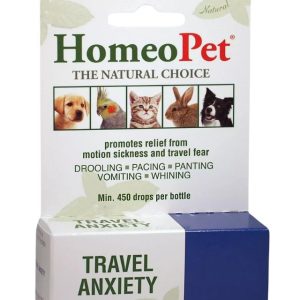 HomeoPet Anxiety Travel for Dogs & Cats - 15ml - 704959147211