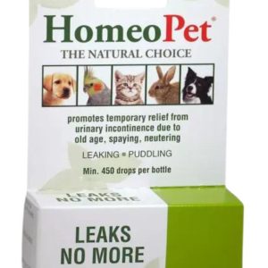 HomeoPet LEAKS NO MORE - 100% Natural Pet Medicine. Urinary - 15 ml - 704959147273