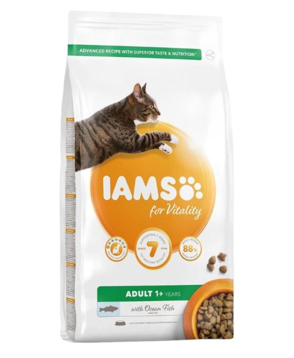 IAMS For Vitality Cat Adult 1+ Ocean Fish - 2kg - 8710255150178