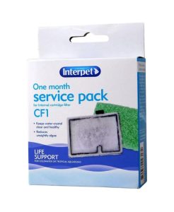 Interpet 1 Month Cartridge Filter Service Pack Mini CF1 - 755349023172