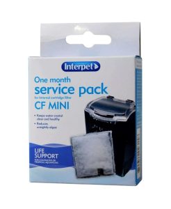 Interpet CF Mini 1 Month Service Pack Internal cartridge Fish Filter - 755349023158