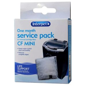 Interpet CF Mini 1 Month Service Pack Internal cartridge Fish Filter - 755349023158