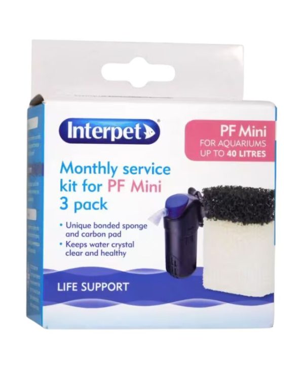 Interpet PF Filter Monthly Service Kit - 3 pack- 755349035328