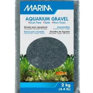 MARINA Decorative Aquarium Gravel Black - 2kg - 15561124706