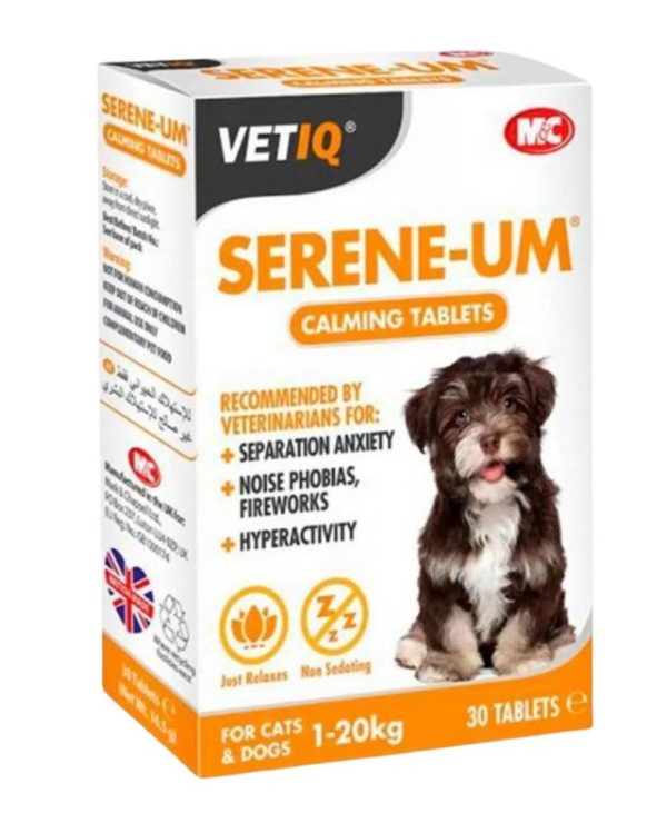 M&C VETIQ SERENE-UM TABLETS 30 16.5G- 750826000035