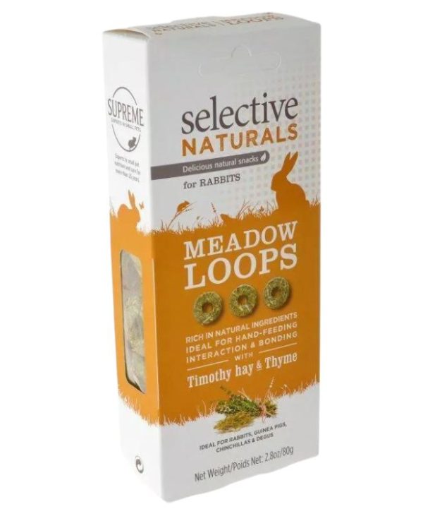 Supreme Selective Naturals Meadow Loops for Rabbits - 80g - 730582000104