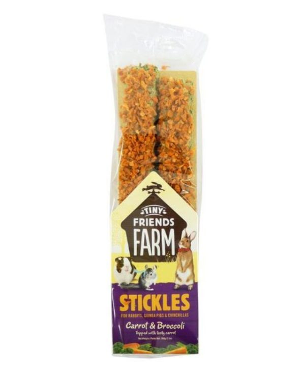 Tiny Friends Farm Stickles Carrot & Broccoli - 2pcs - 730582210282