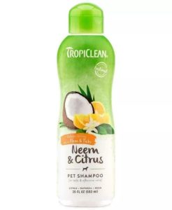 TropiClean Neem & Citrus Dog Shampoo - 595ml - 645095202115