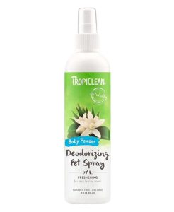 Tropiclean Baby Powder Deodorising Pet Spray - 236ml- 645095861329