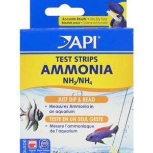 API Ammonia Test Strip - 25 Strips - 317163040331