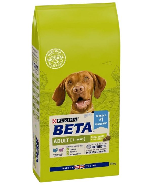 Beta Adult Dog Dry Food - Turkey & Lamb 14kg - 7613036470254