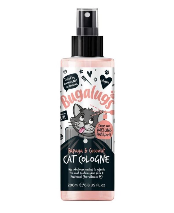 Bugalugs Cat Cologne Papaya & Coconut - 200 ml - 5056176299293