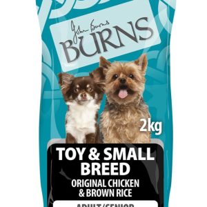 Burns Chicken and Rice Toy and Small Breed Adult Dog Dry Food 2kg - 5060084771604