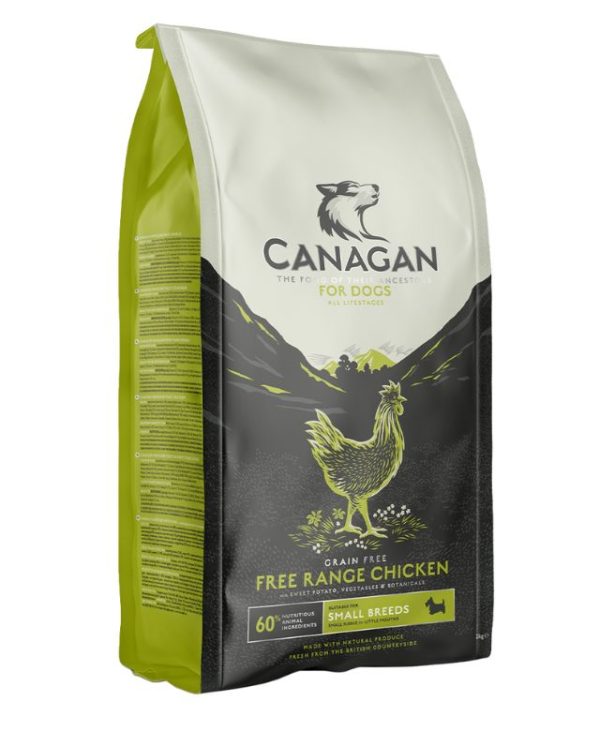 CANAGAN Free Range Chicken Small Breed Grain Free Dry Dog Food - 500g- 5029040011338