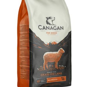 CANAGAN Grass Fed Lamb Adult & Puppy Grain Free Dry Dog Food - 12Kg- 5029040011772