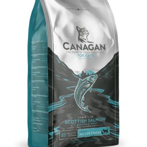 CANAGAN Scottish Salmon Adult & Kitten Grain Free Dry Cat Food - 4Kg- 5029044000390