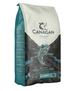 CANAGAN Scottish Salmon, Adult & Puppy, Grain Free Dry Dog Food - 2Kg- 5029040011130