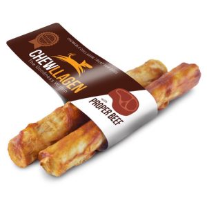 Chewllagen Beef Med Roll Dog Chew 2pk x 35g - 742174711527