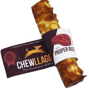 Chewllagen Collagen Beef Roll 5 Dog Chew - 742174711008