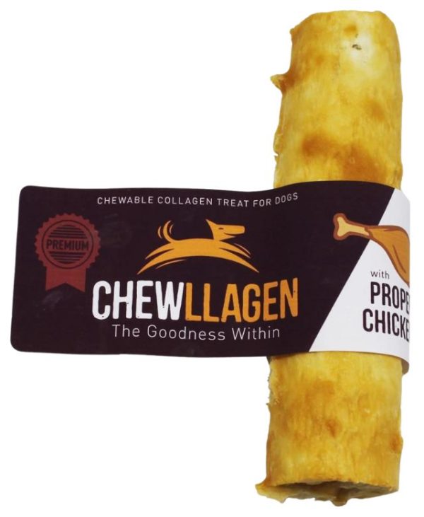 Chewllagen Collagen Chicken Roll 5 Dog Chew - 742174712005