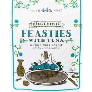 KING CATNIP Tuna Feasties Cat Treats - 70g- 5060420395631