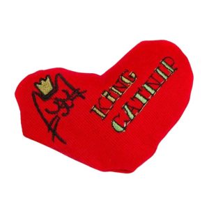 King Catnip Heart Catnip Cat Toy- 5060420393323