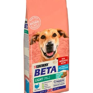 PURINA BETA Adult Light Dry Dog Food with Turkey - 2kg - 7613036470100