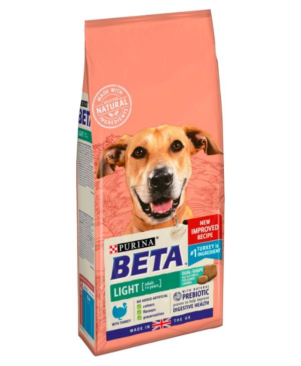 PURINA BETA Adult Light Dry Dog Food with Turkey - 2kg - 7613036470100