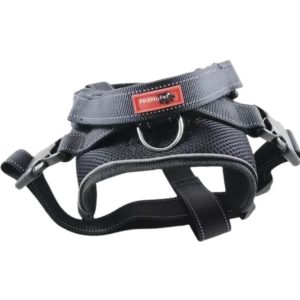 PatentoPet Jockey harness with integrated dog lead (M) - Black - 4042098590014 (2)